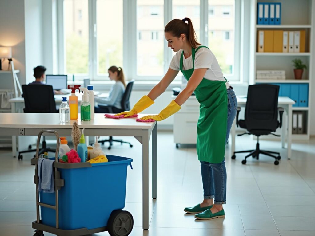 Păstrarea unui spațiu de lucru curat și organiza